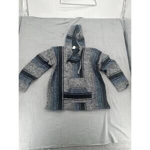 Authentic Mexican Baja Poncho Men's Large